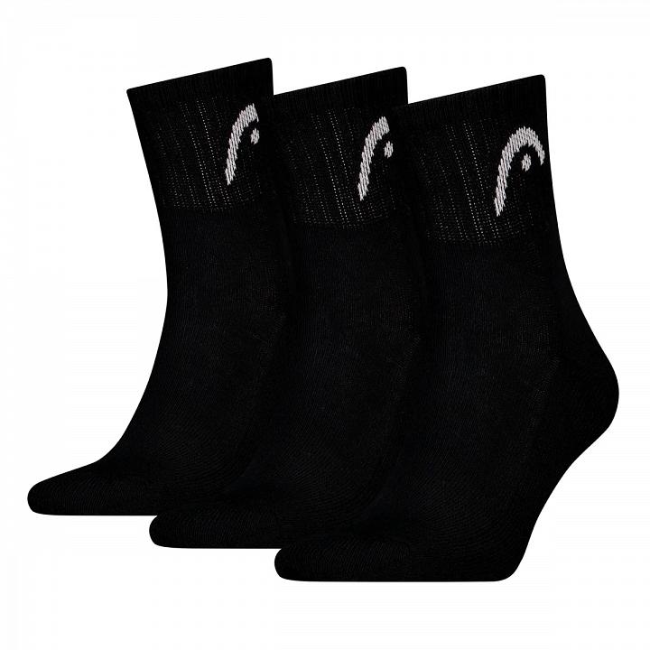 Head Tennis Club Short Crew Socks 3P Black